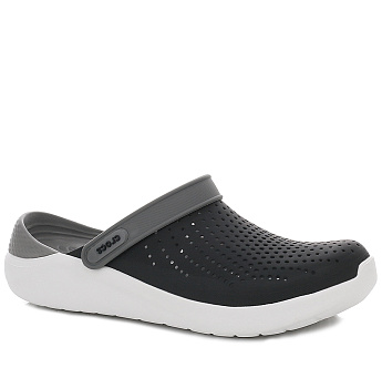 Сабо Crocs LiteRide Clog Black / Dark Gray / White