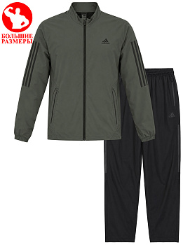 Костюм спортивный Adidas Performance 3-Stripes GT Khaki / Black