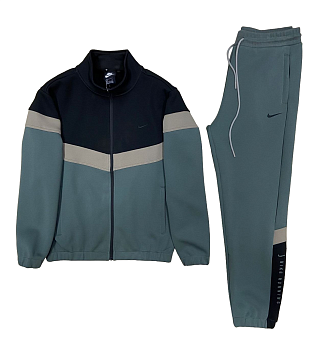 Костюм утепленный Nike Running Track Suit Green / Black