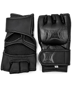 Перчатки для MMA Energy Boxing Flexx Gel 685 , ПУ, черный мат
