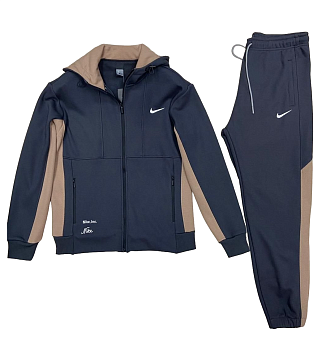 Костюм утепленный Nike Sportswear Tech Fleece Dark Gray / Beige