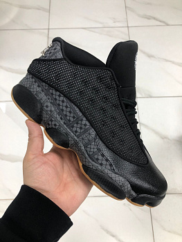 Кроссовки Nike Jordan 13 Retro Low Black / 3D Grey