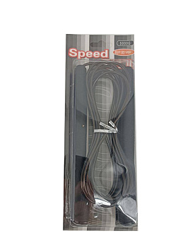 Скакалка 5000G Speed 51K/25 силикон, 3,2м, чёрный