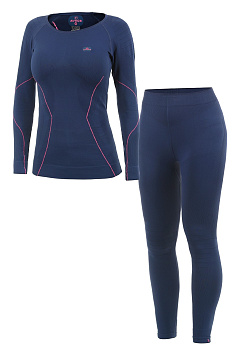 Термобелье Avecs 8686 Dark Blue / Pink