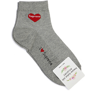 Носки женские Supreme 3D Melange Gray (серый)