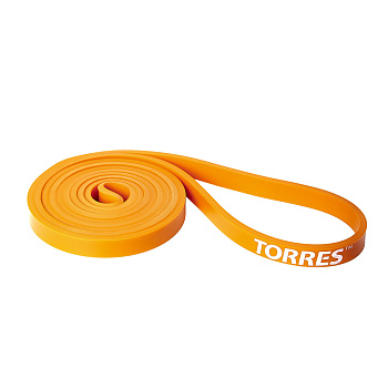Эспандер ленточный для кросс-тренинга TORRES 2-15 кг, 208х1,3 см, оранжевый