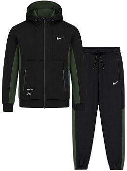 Костюм утепленный Nike Sportswear Tech Fleece Black / Green