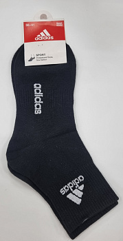 Носки спортивные Adidas Athletic Cushioned Quarter U Black