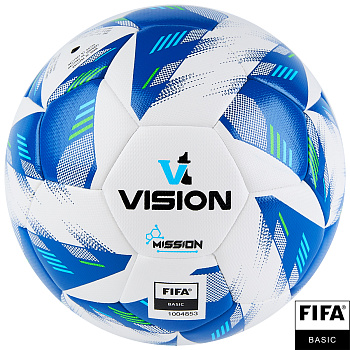 Мяч футбольный матчевый VISION Mission FIFA Basic №4