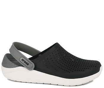 Сабо Crocs LiteRide Clog U Black / Gray / White