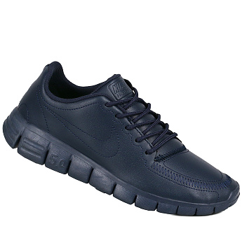 Кроссовки Nike Free Run 5.0 Leather All Dark Blue