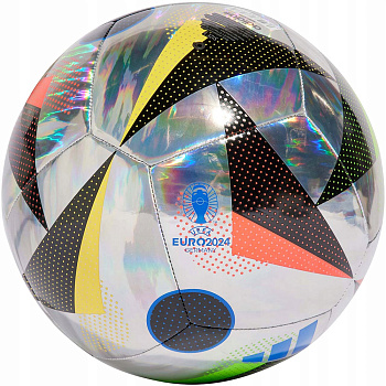 Мяч футбольный любительский Adidas EURO 24 Training Foil №5