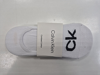 Следки спортивные Calvin Klein 503ECR274 U White - 3 пары.