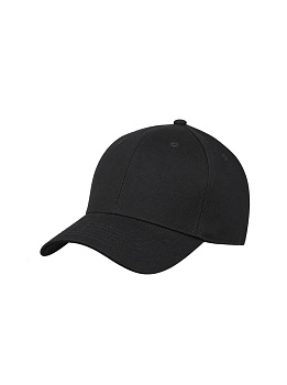Бейсболка Zetta No Logo Cap 50412BL1 Black