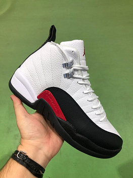 Кроссовки Nike Jordan 12 Retro White / Black / Red