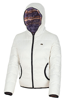 Пуховик Avecs 2013519 White / Purple