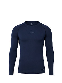 Джемпер компрессионный Jögel Camp PerFormDRY Baselayer LS Tee Tall Dark Blue