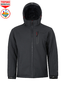Куртка утепленная Columbia Windstopper 41007A604 Dark Gray / Red