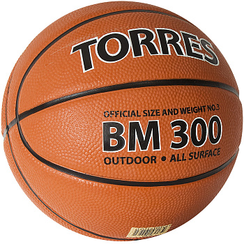 Мяч баскетбольный тренировочный TORRES BM300 №3