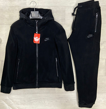 Костюм утепленный Nike Club Fleece Tracksuit Black