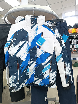 Костюм горнолыжный Columbia Omni Heat 41114A2337 Dark Blue / White