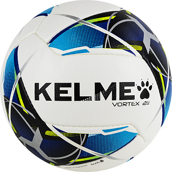 Мяч футбольный тренировочный KELME Vortex 21.1 Blue №5