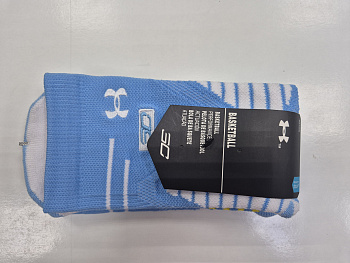 Носки спортивные UArmour X Basketball 50228M359 U Blue / White