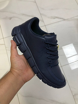 Кроссовки Nike Free Run 5.0 Leather All Dark Blue