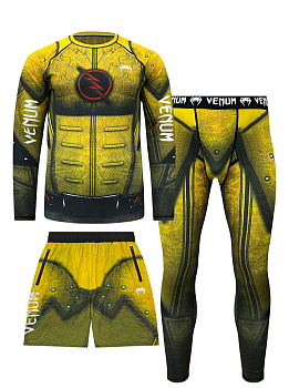 Костюм для тренировок 3 в 1 Venum Lightning Pover Yellow / Black