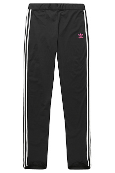 Спортивные брюки Adidas 10033 Black / Pink