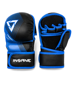 Перчатки MMA INSANE HYBRID IN24-MG100, синий