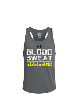 Майка UArmour X Blood Sweat Respect Grey