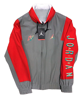 Ветровка Nike Air Jordan Flight Heritage Red / Gray