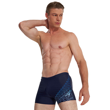 Шорты для плавания SPEEDO Eco Medley Logo Swim Boxer Dark Blue