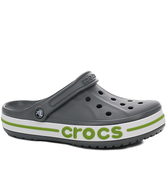 Сабо Crocs Bayaband Clog Dark Gray / Lime