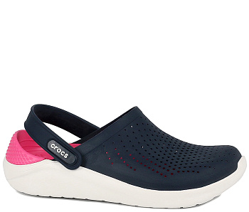 Сабо Crocs LiteRide Clog U Dark Blue / Pink / Beige