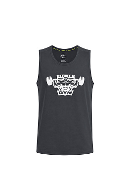 Майка UArmour X Power Gym 95A231002 Dark Grey / White