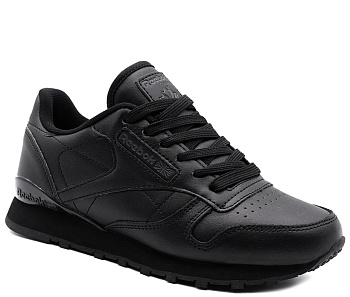 Кроссовки Reebok Classic Smooth Leather U Mono Black