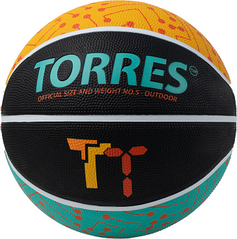 Мяч баскетбольный любительский TORRES TТ №5
