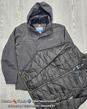 Куртка утепленная 2 в 1 Columbia 601AM25C062 Titanium D Green
