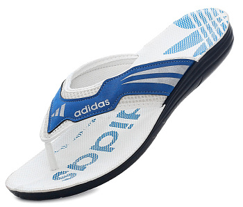 Сланцы Adidas S1010 White / Blue