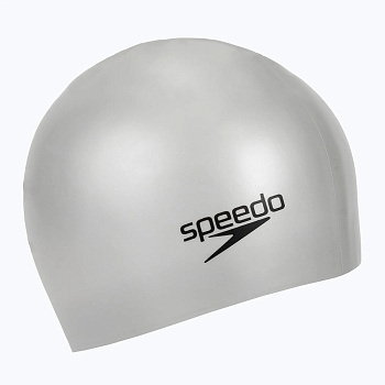 Шапочка для плавания SPEEDO Long Hair Cap, темно-серый, силикон, для длинных волос