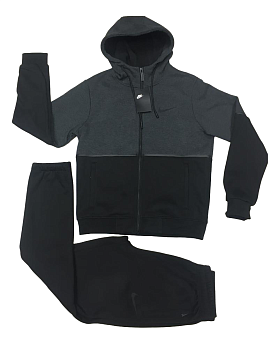 Костюм утепленный Nike Air 85A2383 Fleece Melange D Gray / Black