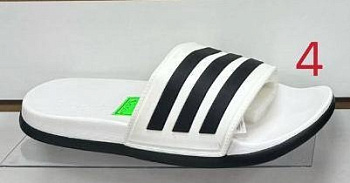 Шлепанцы Adidas Performance 3 Stripes 60522E050 White / Black