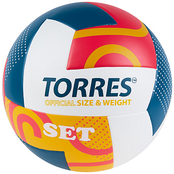 Мяч волейбольный любительский TORRES Set Multicolor