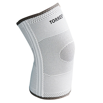 Суппорт колена TORRES Light Gray