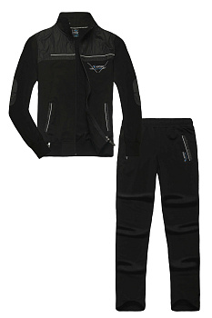 Спортивный костюм Soccer 5935 Black/Grey