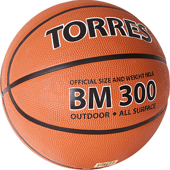Мяч баскетбольный тренировочный TORRES BM300 №6