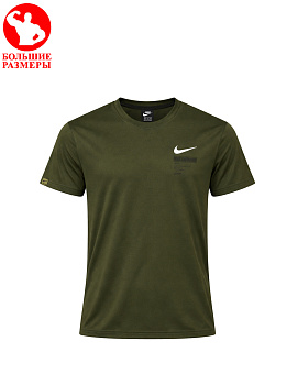 Футболка Nike Just Do It 403186766 GT Dark Khaki / Black