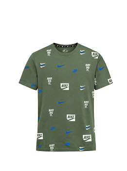 Футболка Nike Just Do It 40120A32532 Green / Blue